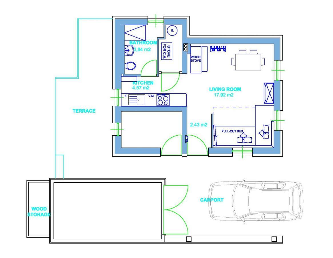 PoljeWoodywood House Bohinj别墅 外观 照片